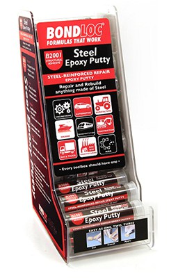 Metal Epoxy Stick 50gr in Dispenser 24pce