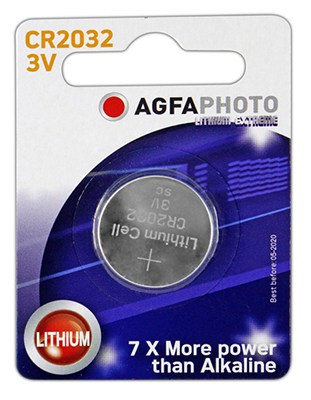 AgfaPhoto Lithium Coin Battery CR2032