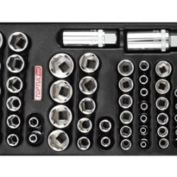 1/4" & 3/8"Dr Socket Tray 50Pc