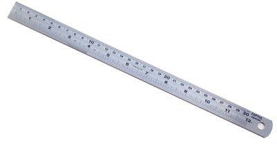 Stainless Steel Ruler 30cm (12")