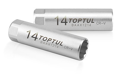 Spark Plug Socket 3/8" Drive 14mm Bi Hex