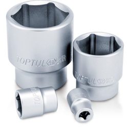 1/2" Dr Socket Satin 6pt x 20mm