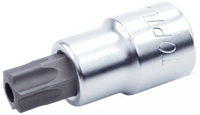 1/2"Dr TPX star bit socket satin T30