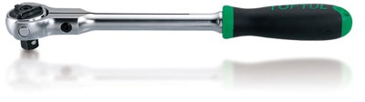 1/4"Dr swivel head reversible ratchet 72tooth