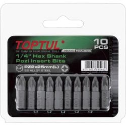 1537435125b1ffbc00e75ae9628555c0cb3dd6590a.jpg PZ2 25mm Screwdriver Bit Set 10pce