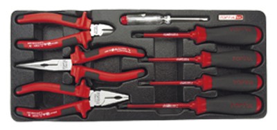 8Pc VDE Pliers & Screwdriver Set