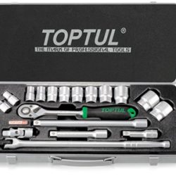 15374351473cf9b8ee95463f011e30f58b1c90ac35.jpg 1/2" Dr Socket Set 18Pc (SAE) 12pt