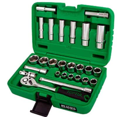 1537435150189a8c68842ae22fa0ad3c59243d43d1.jpg 3/8"Dr Socket set 26Pc (metric)