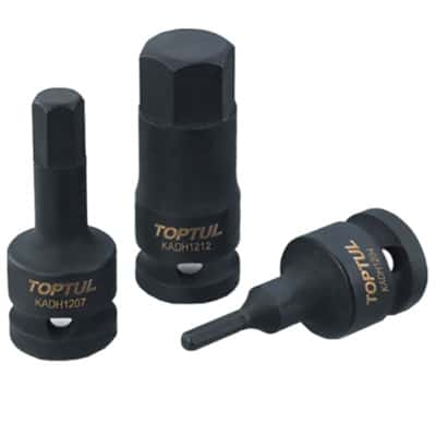 1/2"Dr Impact Hex Bit Socket x 6mm