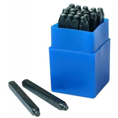 27pc Letter Punch Set 8mm