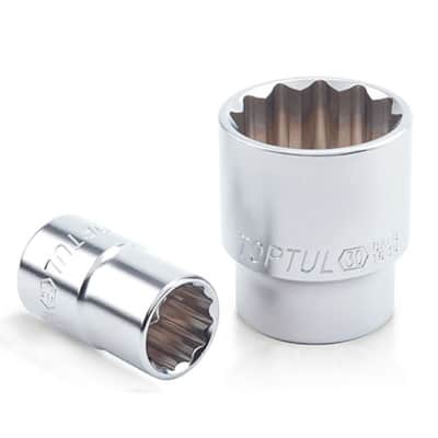 1/2"Dr Socket Satin 12pt x 24mm