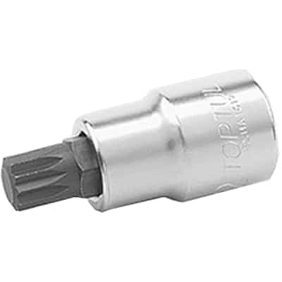 3/8"Dr spline bit socket satin x M5