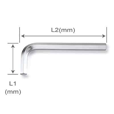 Hex key Wrench Short type 10.0mm