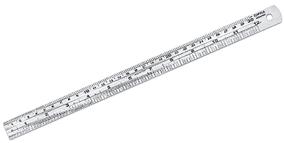 1589810793737b519c7fdc46956560977d438322f0.png Stainless Steel Ruler 15cm (6")