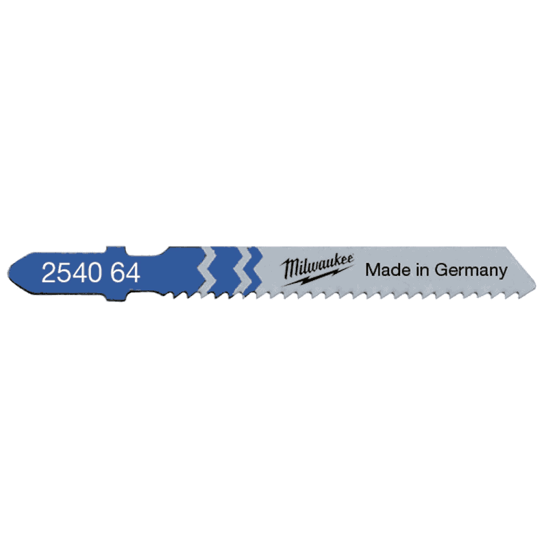 MILWAUKEE T118B 55MM X 2MM TRADITIONAL JIGSAW BLADES