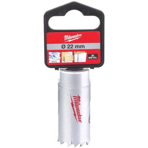 MILWAUKEE 22MM BI-METAL CONTRACTOR HOLESAW