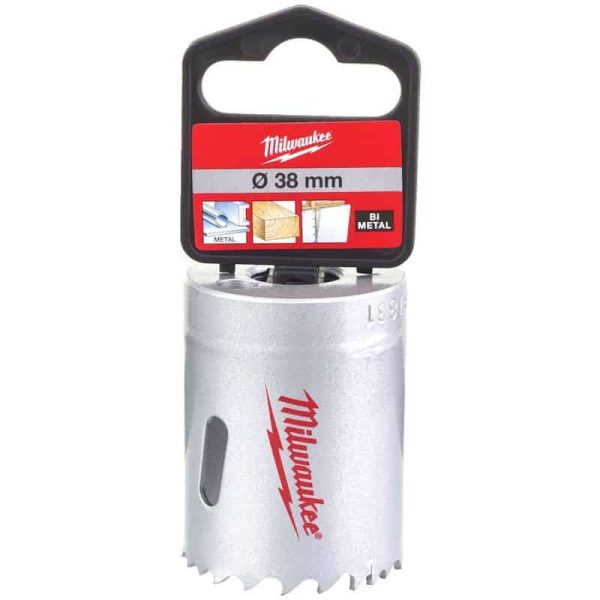 MILWAUKEE 38MM BI-METAL CONTRACTOR HOLESAW