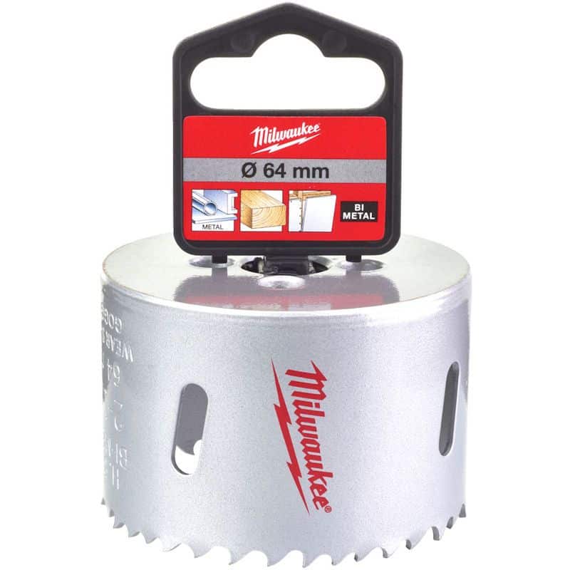 MILWAUKEE 64MM BI-METAL CONTRACTOR HOLESAW