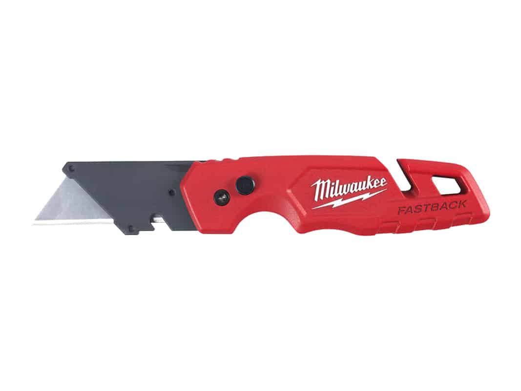 Milwaukee_4822190300 MILWAUKEE FASTBACK FLIP UTILITY KNIFE WITH BLADE STORAGE
