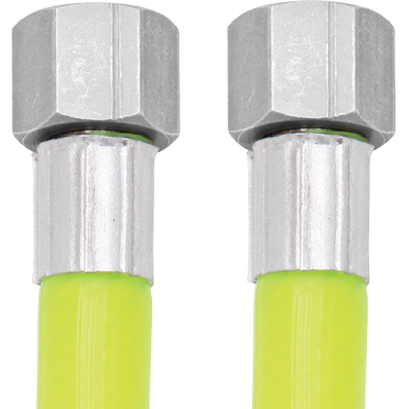 PCL Hose Assembly Yellow High Visibility 15m of 10mm i/d Hose, Rp 1/4 Swivel Ends