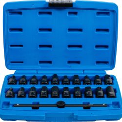 Special Oil Drain Socket Set | 10 mm (3/8") | 21 pcs.