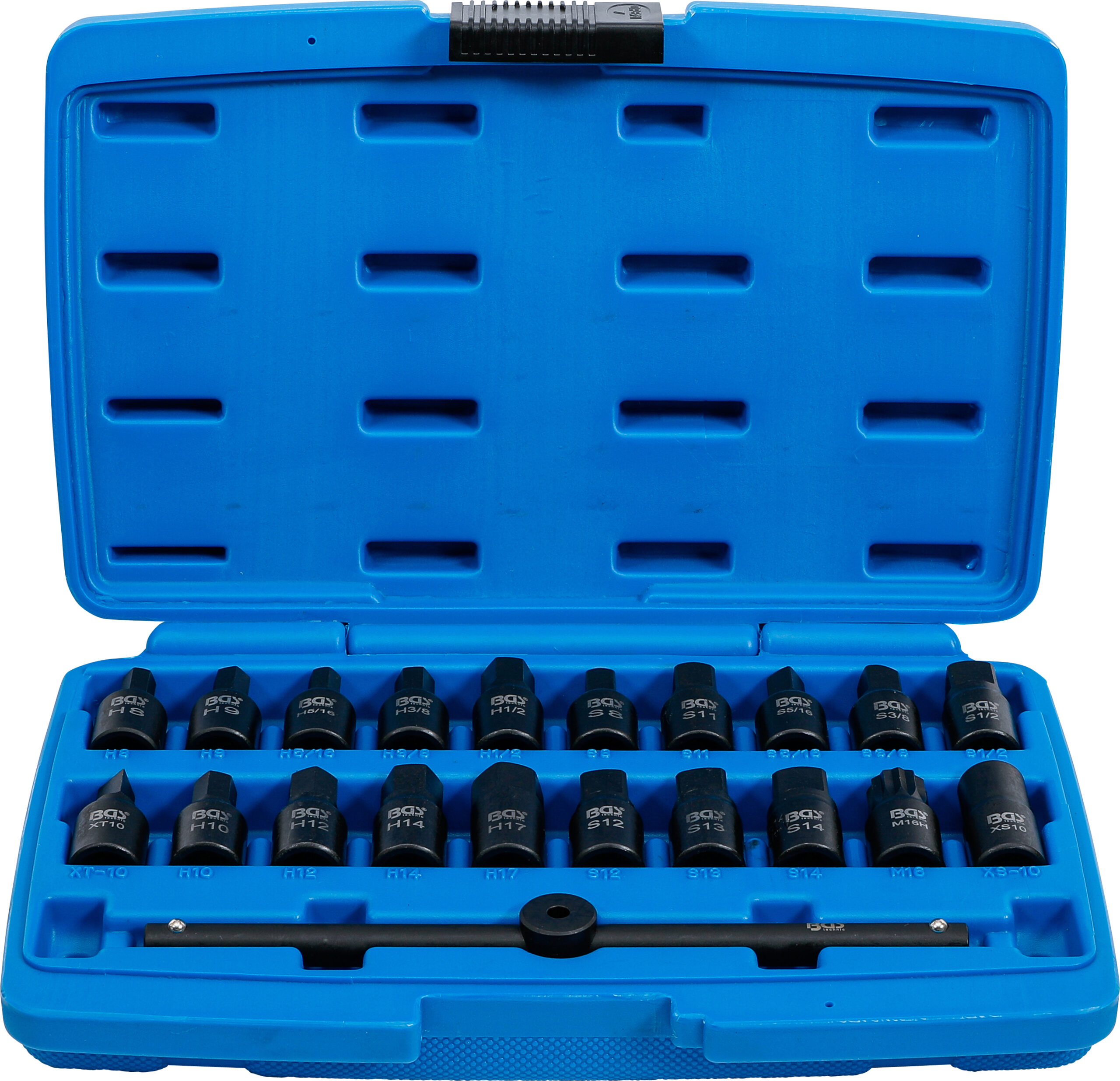Special Oil Drain Socket Set | 10 mm (3/8") | 21 pcs.