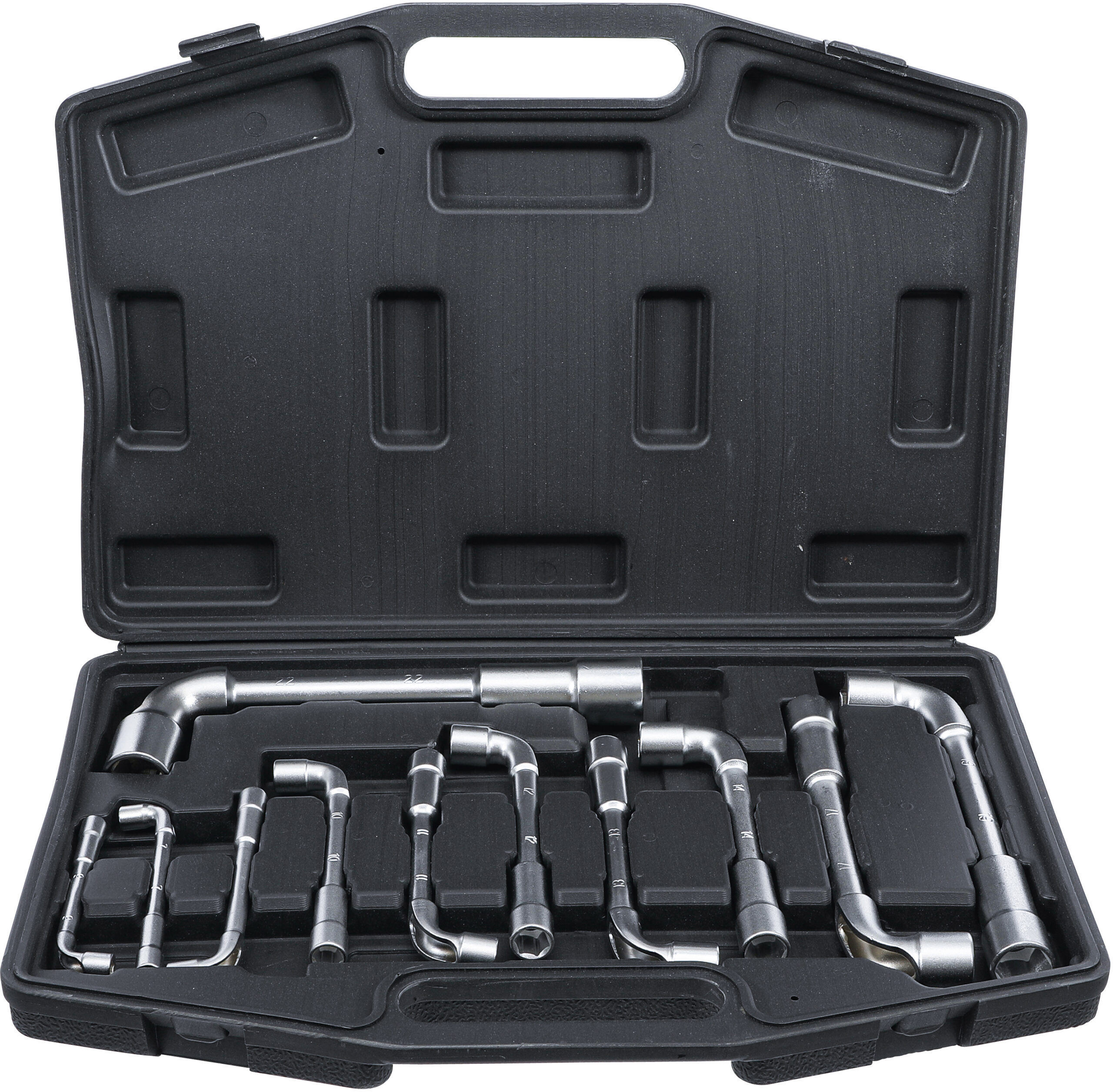 Deep Hole Pipe Spanner Set | 6 - 22 mm | 11 pcs.