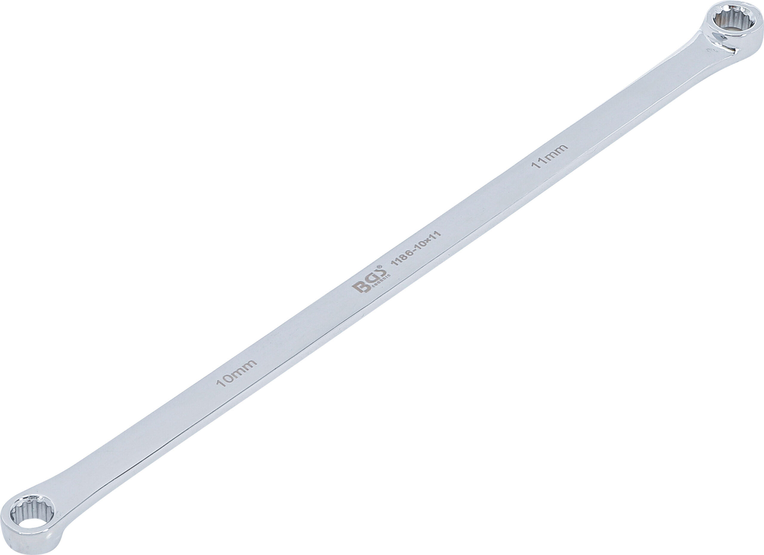 Double Ring Spanner | extra long | 10 x 11 mm