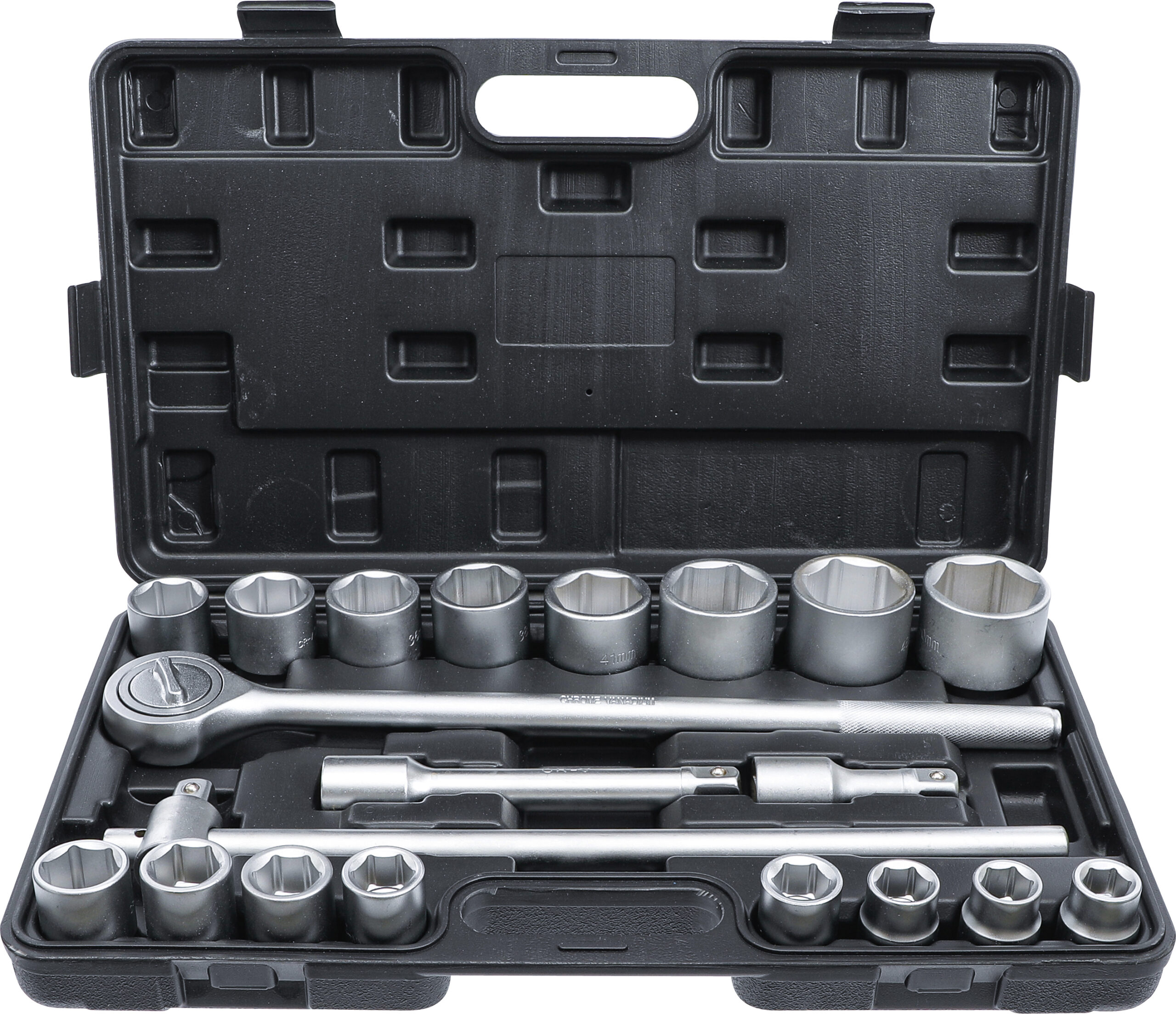 Socket Set | 20 mm (3/4") Drive | 19-50 mm | 20 pcs.