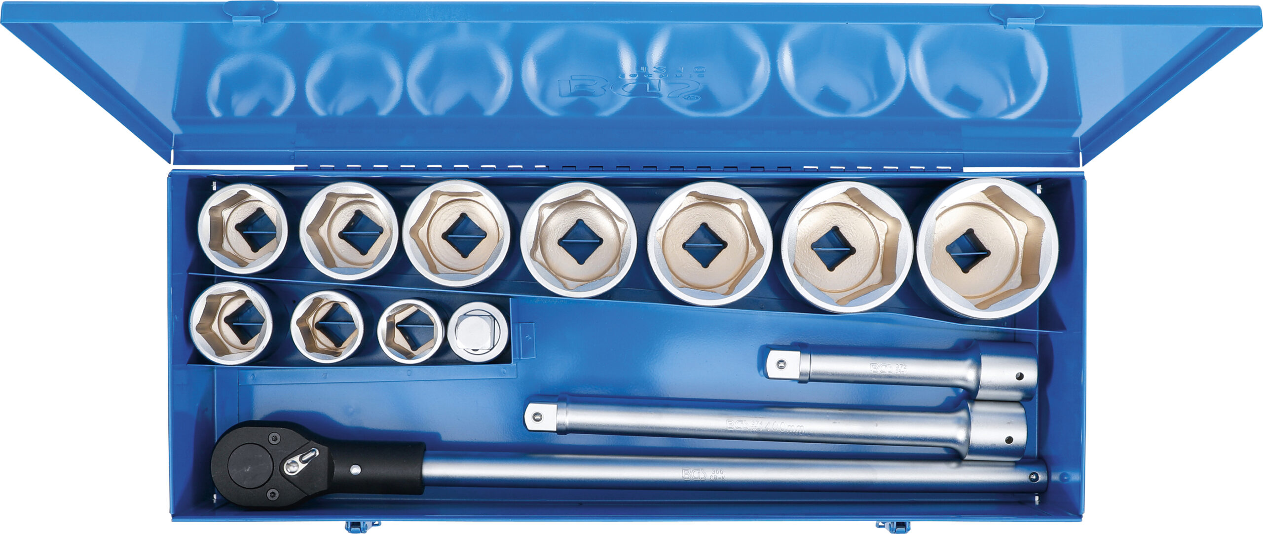 Socket Set | 25 mm (1") Drive | 15 pcs.