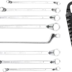 Double Ring Spanner Set | offset | 6 x 7 - 20 x 22 mm | 8 pcs.