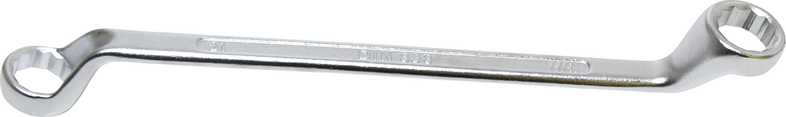 Double Ring Spanner, offset | 21 x 23 mm