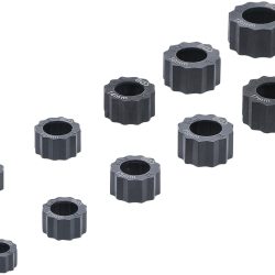 Extractor Cap Set for damaged hexagon Nuts & Bolts | 12 pcs.