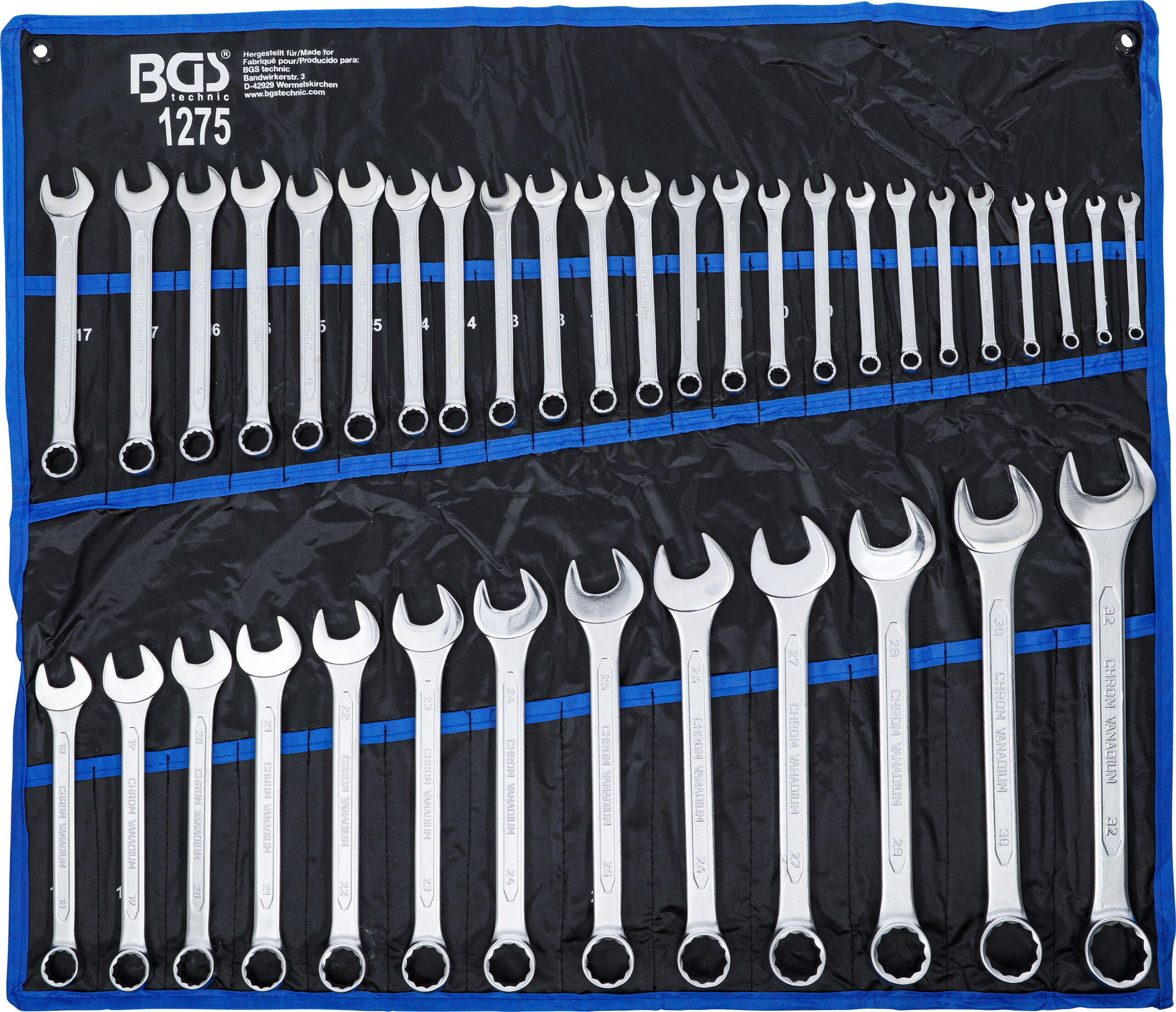 Combination Spanner Set | 6 - 32 mm | 37 pcs.