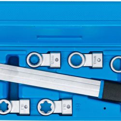 Tensioner Pulley Wrench Set | 12-point 12 - 19 mm / E-Type E10 - E18 | 15 pcs.