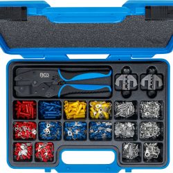 1411.jpg Crimping Pliers Set | with 2 Pairs of Jaws | with Cable Lug Assortment | 1000 pcs.