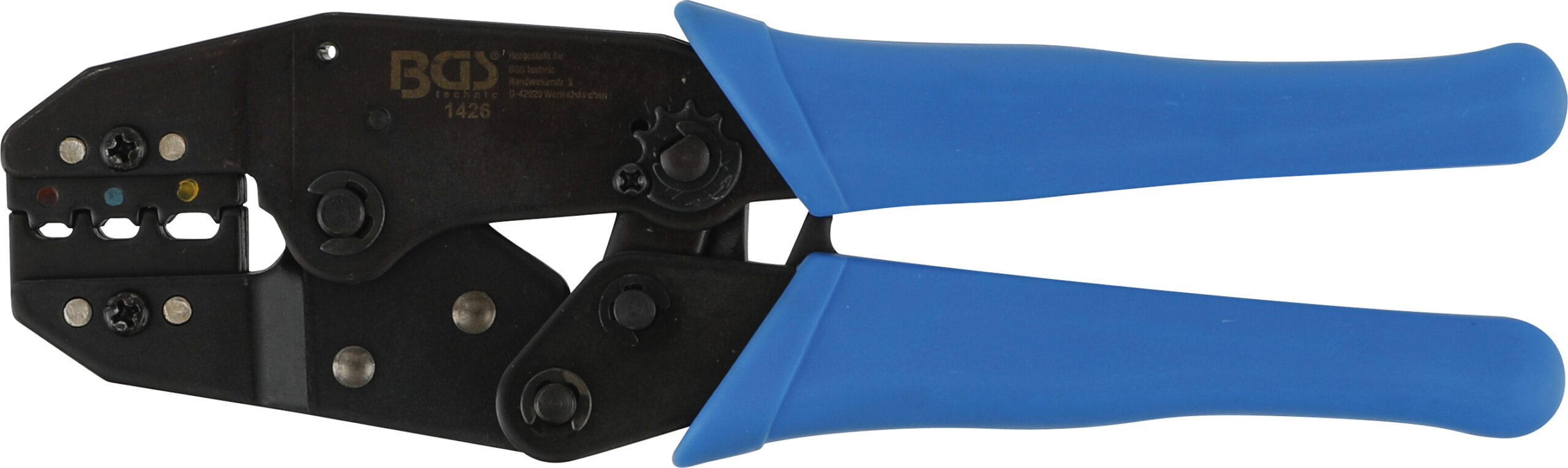 Ratchet Crimping Tool | for insulated Terminals 0.5 - 6 mm²