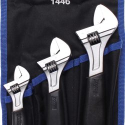 Adjustable Wrench with Soft Rubber Handle | 3 pcs.