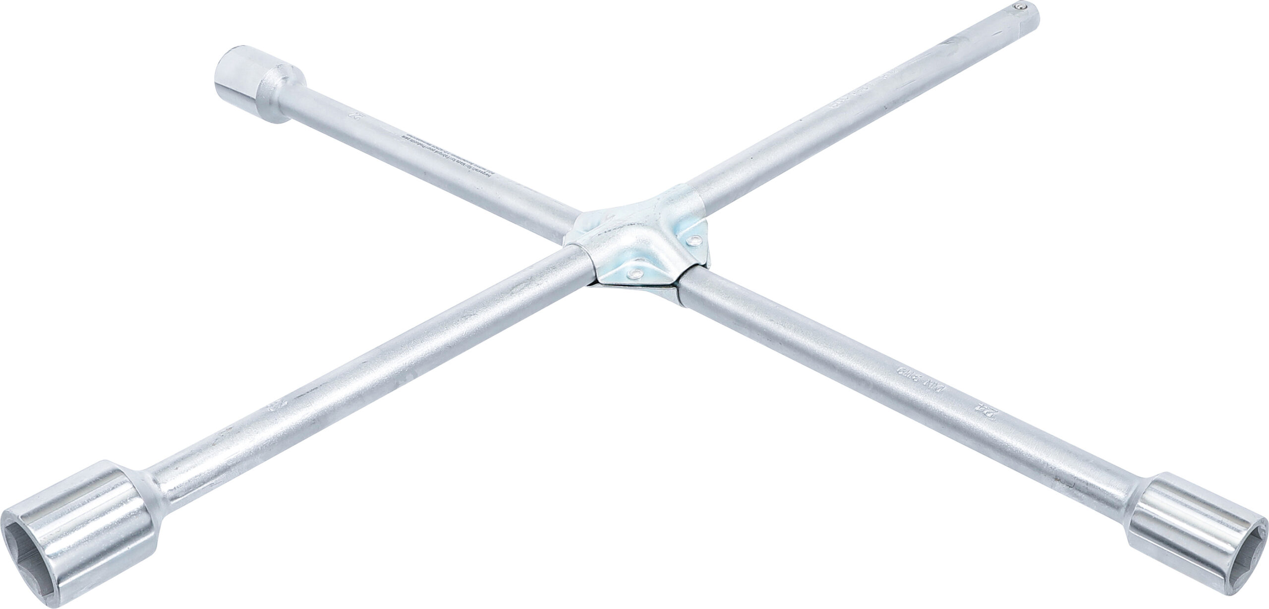 Four-Way Wheel Wrench for Trucks | square | 24 x 27 x 32 x 20 mm (3/4")