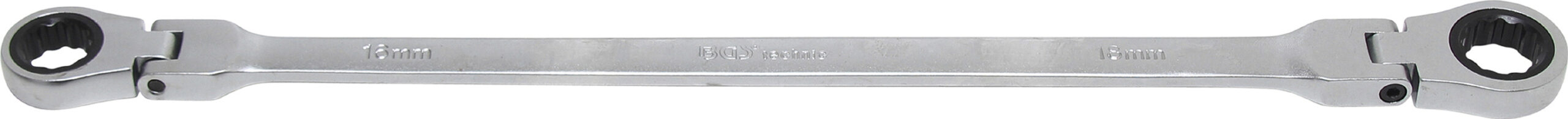 Double Swivel Head Ratchet Wrench | 16 x 18 mm