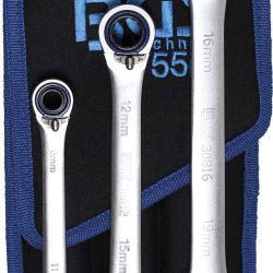 Ratchet Ring Spanner Set | reversible | "4-in-1" | 3 pcs.