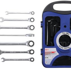 Ratchet Combination Wrench Set | 8-19 mm | 7 pcs.