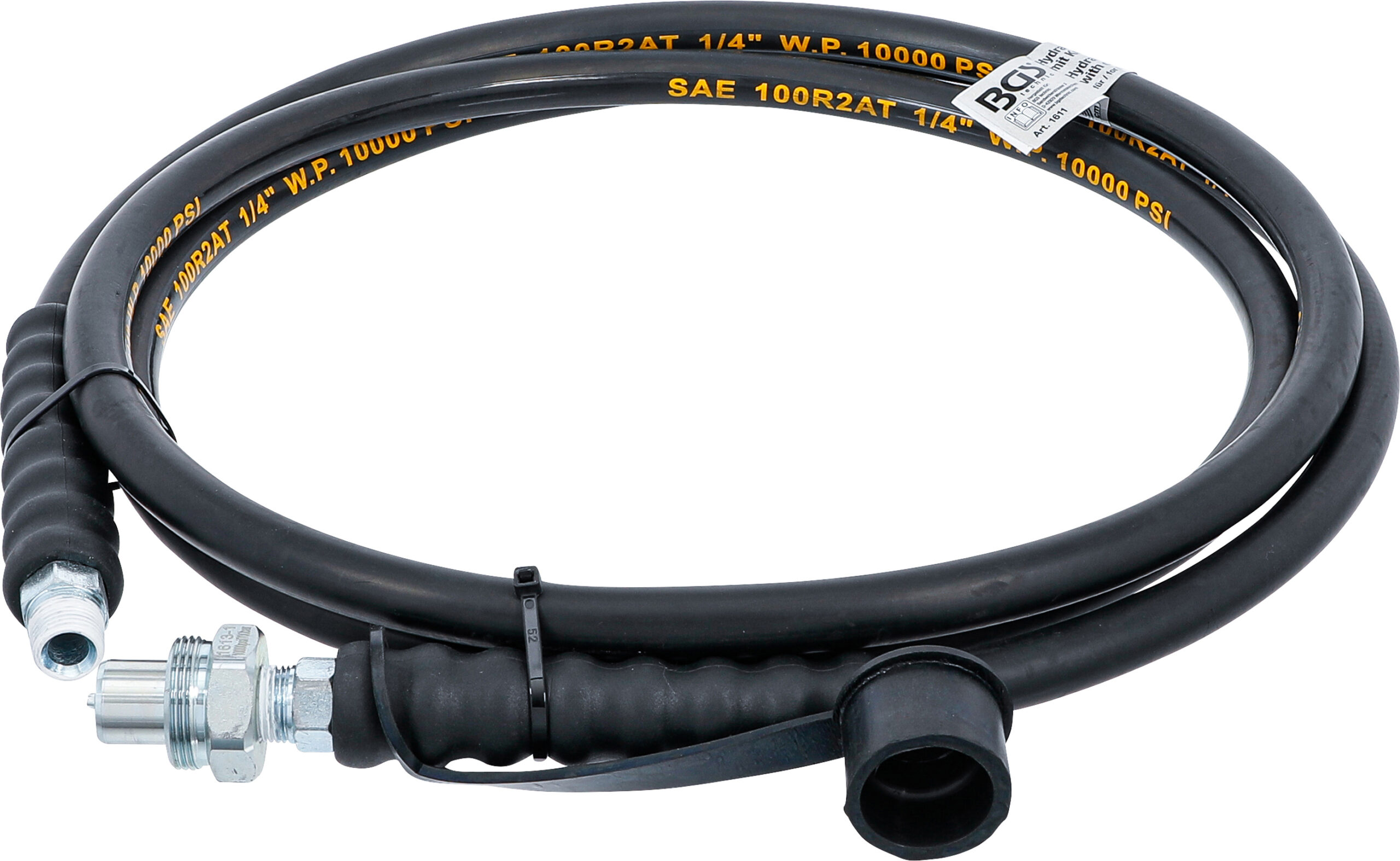 Hydraulic Hose with Coupling | 1.8 m