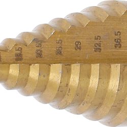 Step Drill | titanium-nitrided | Ø 6 - 40.5 mm