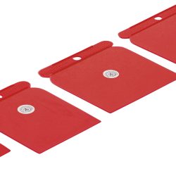 Japan Scraper Set | Plastic | 50 / 80 / 100 / 120 mm | 4 pcs.