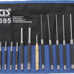 Parallel Pin Punch Set | 100-150-200 mm | 1.5 - 9.5 mm | incl centre Punches | 18 pcs.