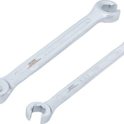 Double Ring Spanner Set, open Type | 10 x 11 / 12 x 13 mm | 2 pcs.