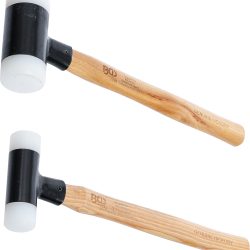 Dead Blow Hammer Set | Hickory Handle | Soft Head | Ø 30 / 45 mm | 300 / 550 g | 2 pcs.