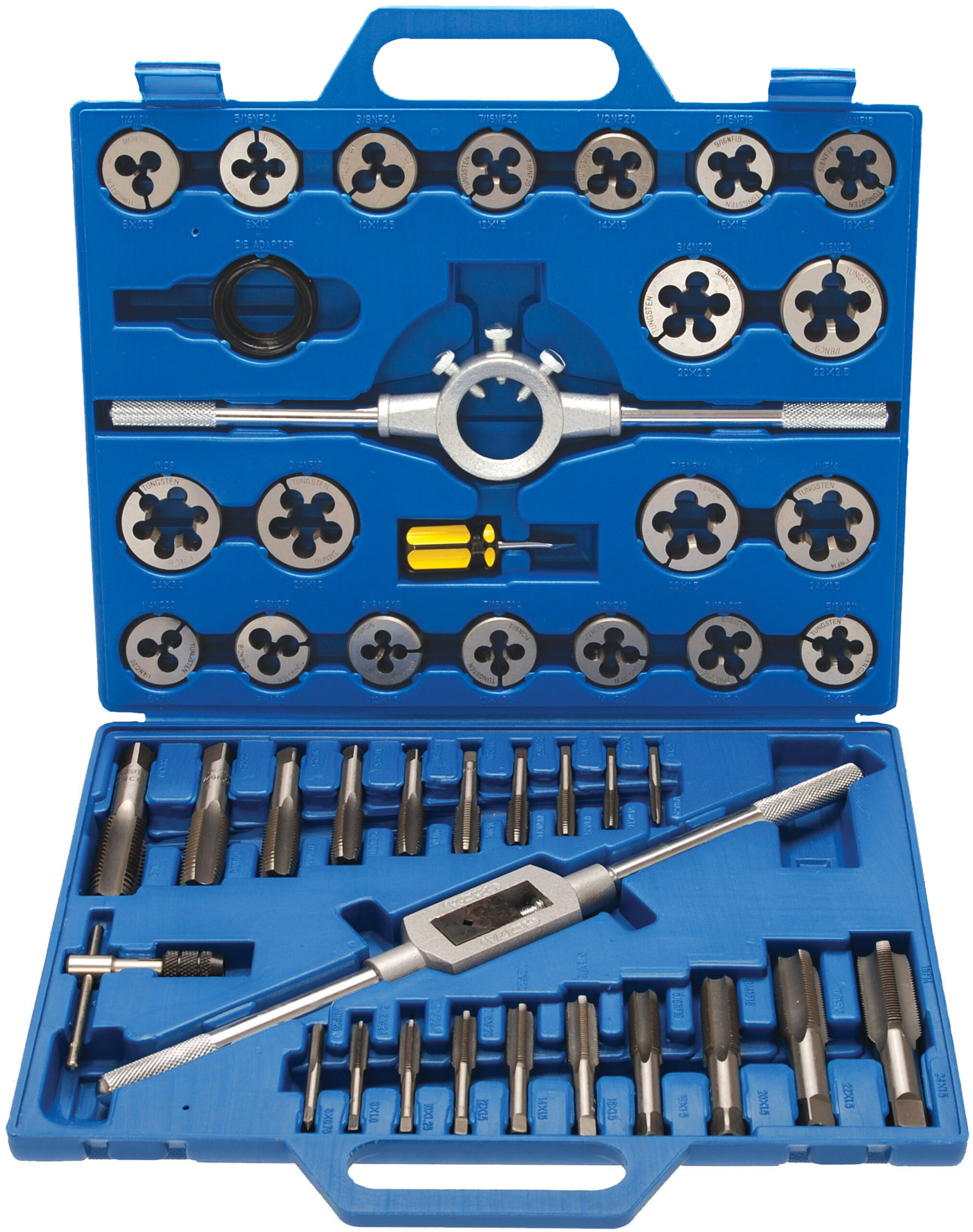 Tap and Die Set | M6 - M24 | 45 pcs.