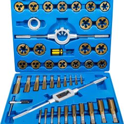 Tap and Die Set | Tin-Coated | M6 - M24 | 45-tlg.
